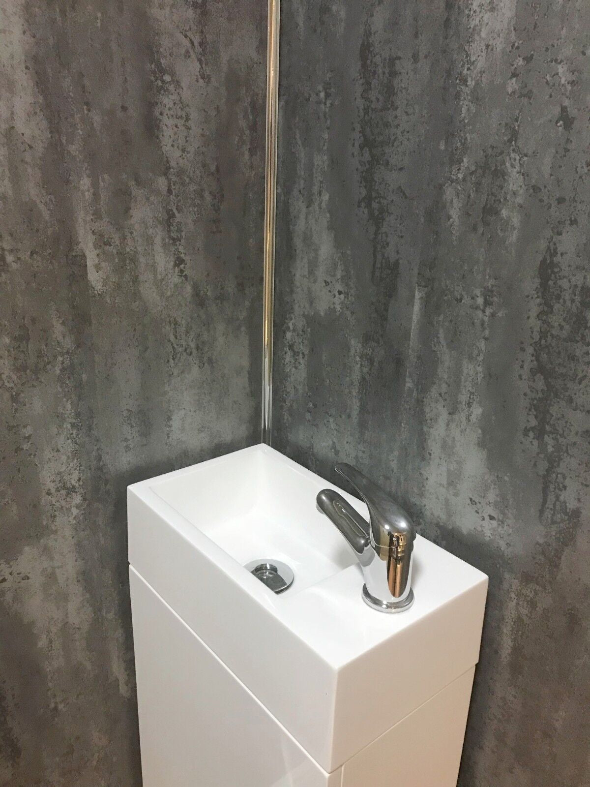 10 White Black Grey Sparkle & Marble Shower Wall Panels PVC Bathroom Cladding