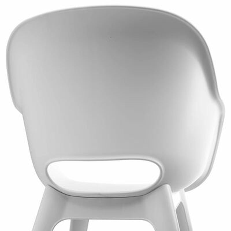 Outdoor Chairs Akola 2 Pcs White