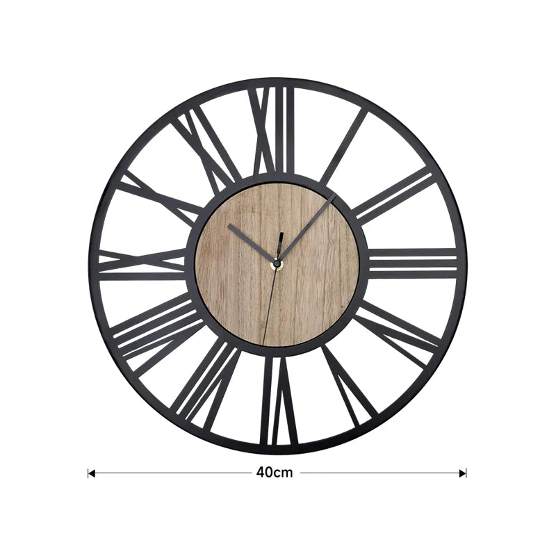 Brandan Metal Wall Clock