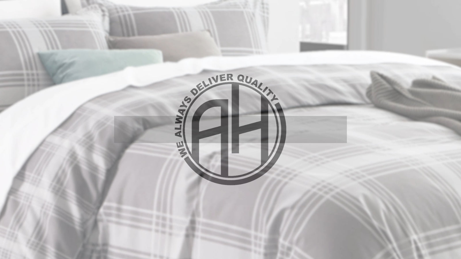 Luxury Reversible Duvet Cover Quilt Cover Bedding Set Single Double King Size