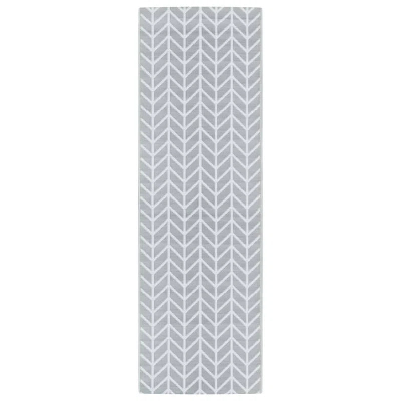 Westrem Double Layer Grey Indoor / Outdoor Area Rug
