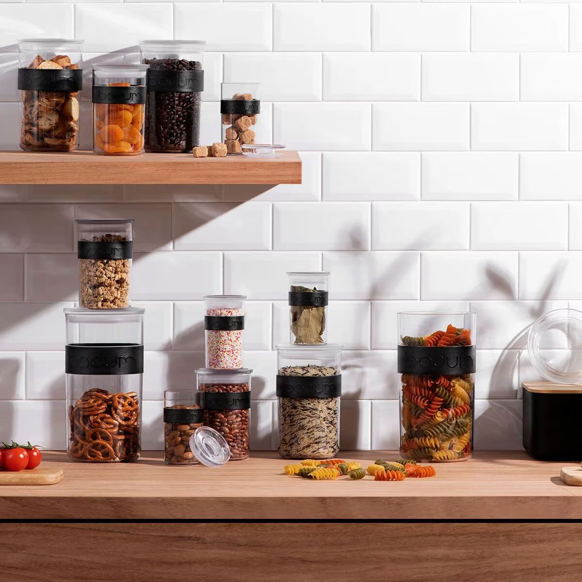PRESSO 12 Storage Jars with Lids