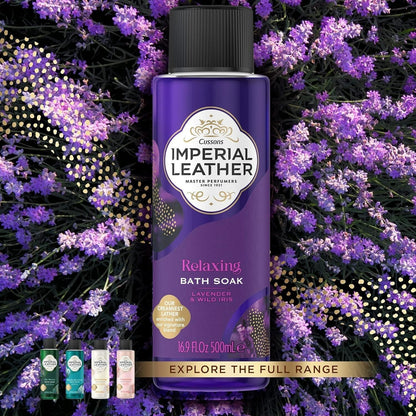 Cussons Imperial Leather Moisturising Relaxing Bubble Bath Soak 4 X 500Ml