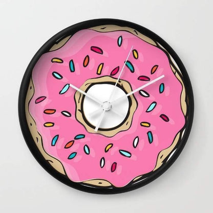 Doughnut Wall Clock