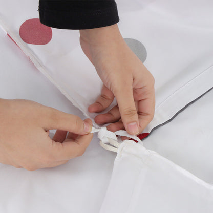 Luxury Reversible Duvet Cover Quilt Cover Bedding Set Single Double King Size