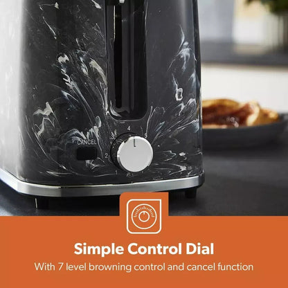 GEEPAS 2 Slice Bread Toaster Variable Browning Control Crumb Tray Cancel 900W