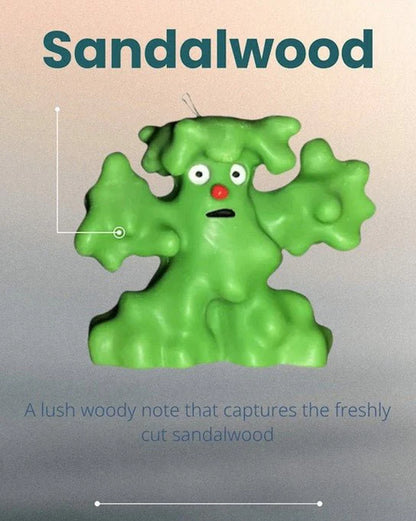 Lil Monster Soy Wax Scented Candle, Handmade Halloween Decorative Candles