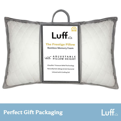 Luff Height Adjustable Prestige Bamboo Pillow