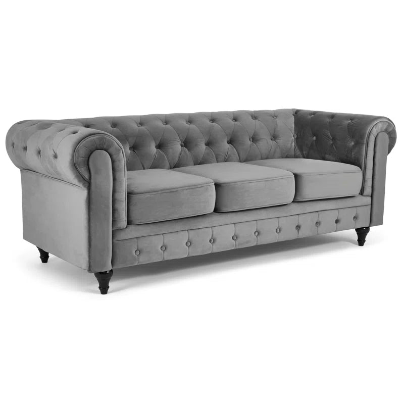 Asya 3 - Piece Velvet Living Room Set