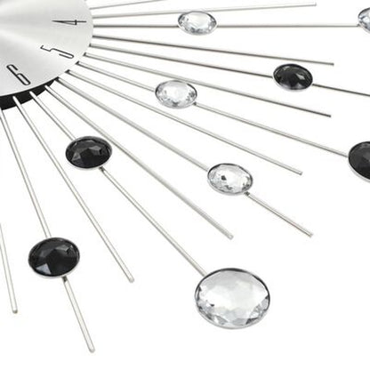 Wall Clock with Quartz Movement Modern Design 50 Cm