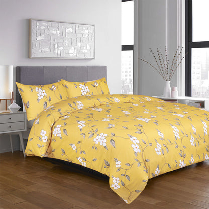 Luxury Reversible Duvet Cover Quilt Cover Bedding Set Single Double King Size