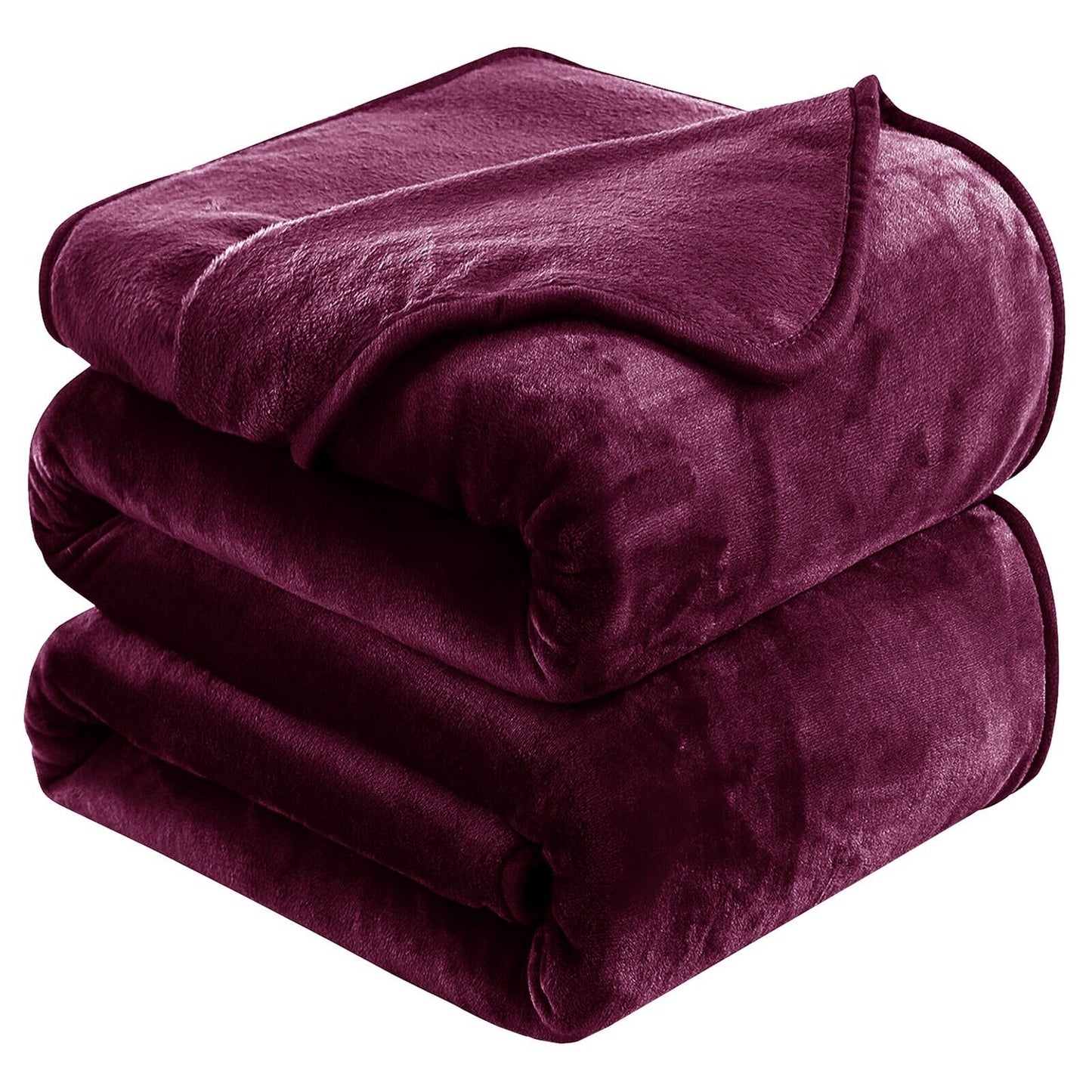 Large Fleece Blanket Throw Reversible Soft Warm Bed Sofa Blanket Double & King