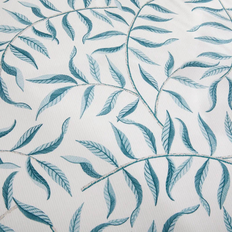 Polyester Floral Duvet Cover Set with Pillowcases