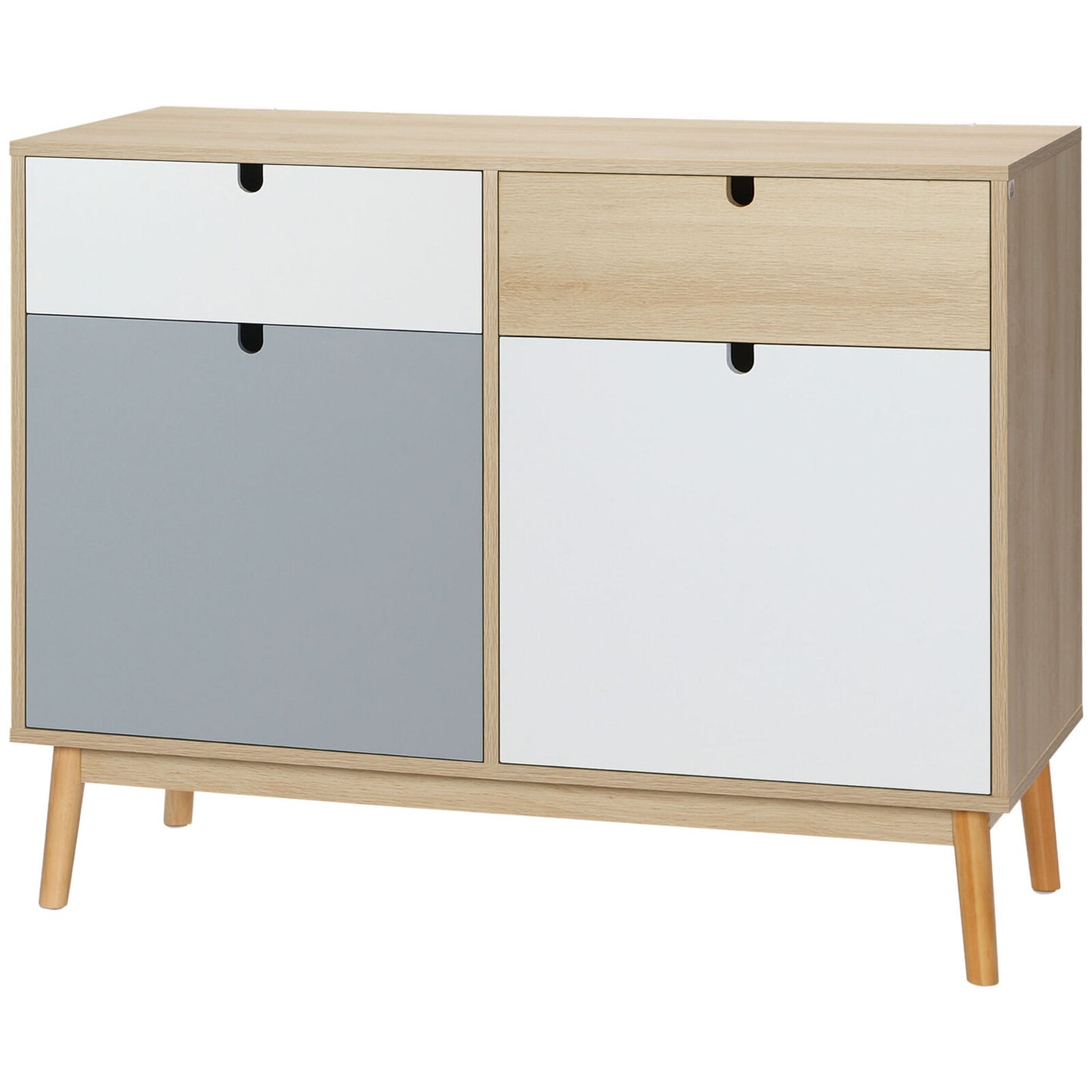 Sideboard Storage Cabinet Kitchen Cupboard with Drawers for Bedroom, Living Room