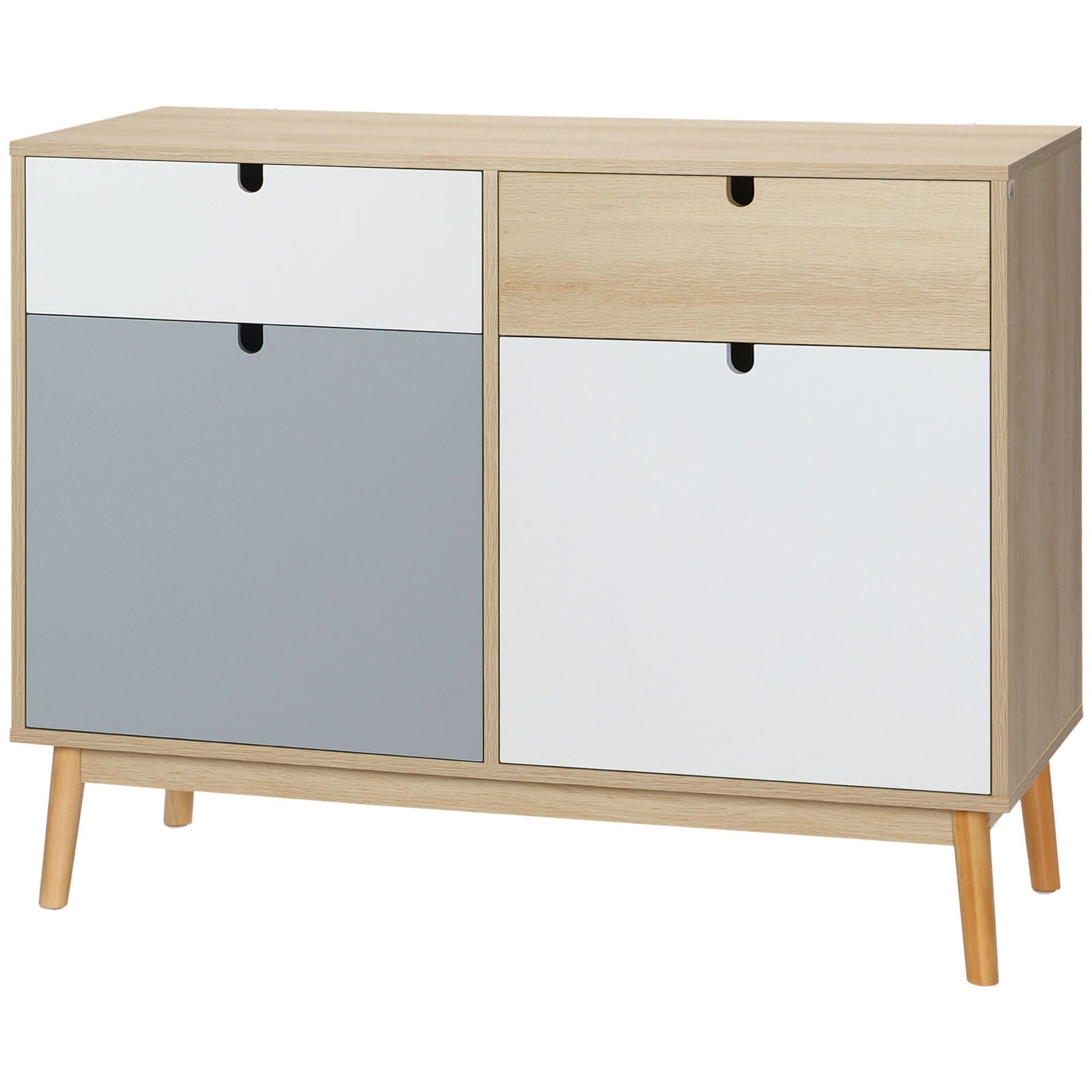 Sideboard Storage Cabinet Kitchen Cupboard with Drawers for Bedroom, Living Room