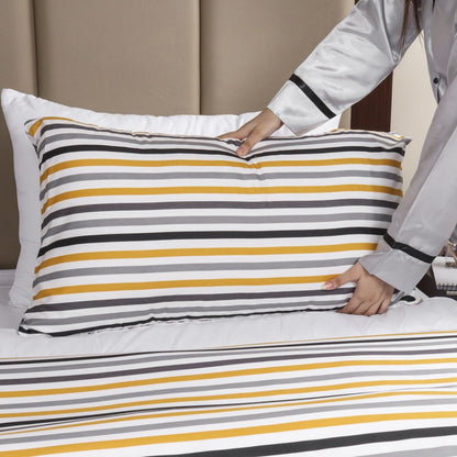 Luxury Reversible Duvet Cover Quilt Cover Bedding Set Single Double King Size