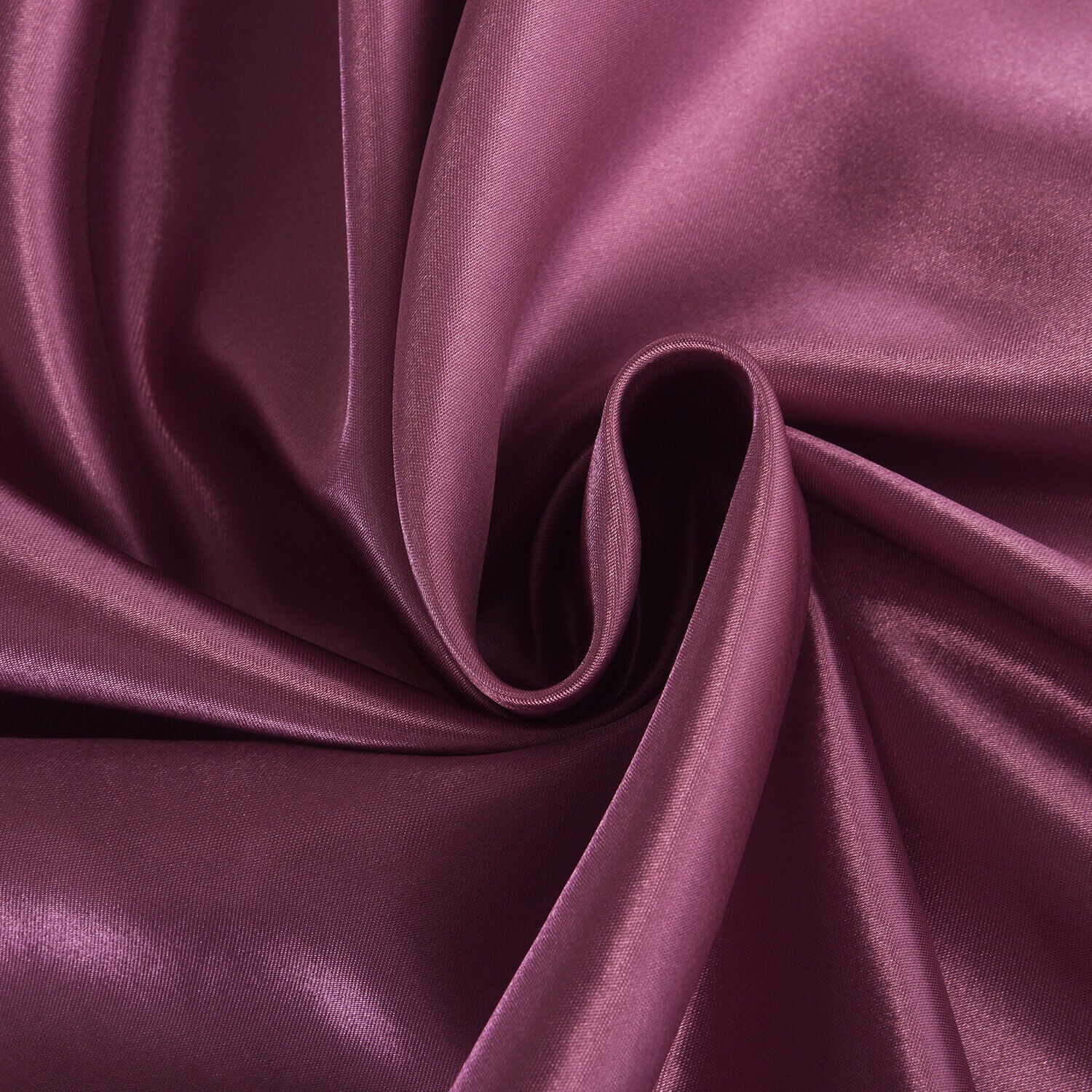ROOEE 6PCS Satin Silk Complete Bedding Set Fitted Sheet Duvet Cover Pillow Cases