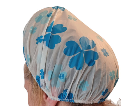 Long Hair Shower Caps X3 Durable Ladies Elastic Cap Bathing Cap Hair Covers