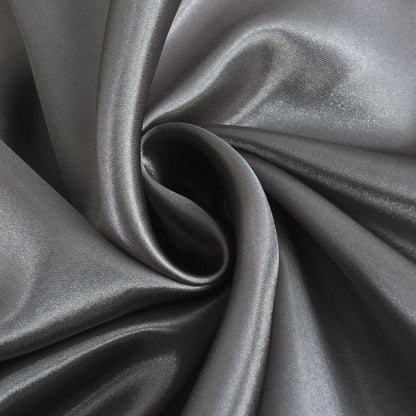 ROOEE 6PCS Satin Silk Complete Bedding Set Fitted Sheet Duvet Cover Pillow Cases