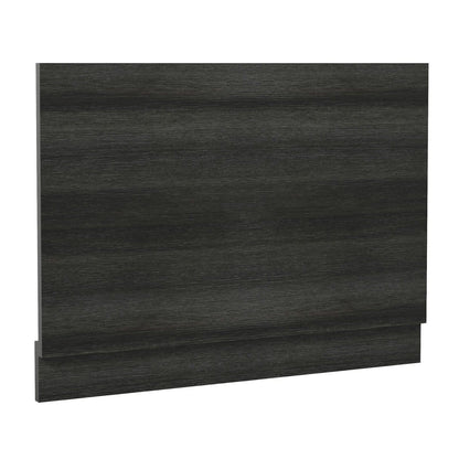 Modern Bathroom 1700 Front & 700 End Bath Panel Pack MDF Charcoal Grey Plinth