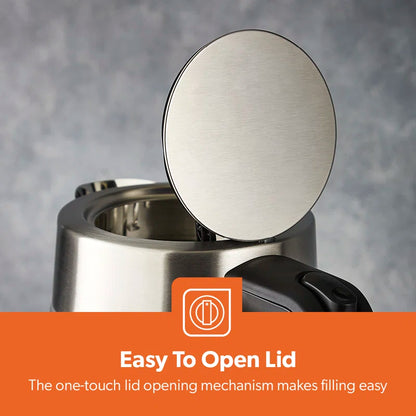 1.7L Illuminating Electric Glass Kettle 3000W Cordless