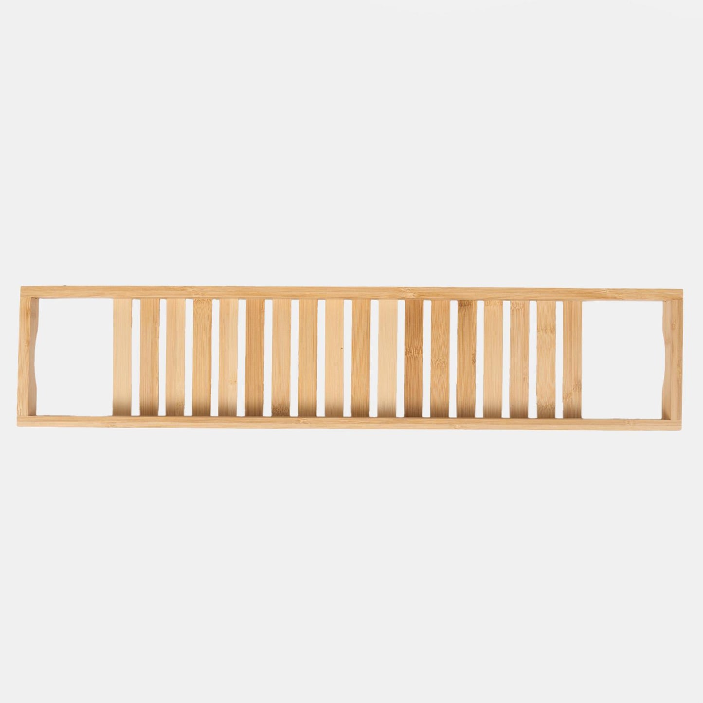 OHS Wooden Bath Tub Rack Storage Bathroom Caddy Shelf Tray Soap Holder Tidy Unit