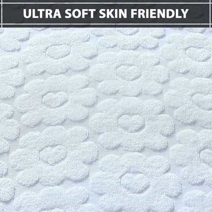 Pack of 4 Zipped WATERPROOF QUILTED Pillow Protectors Hypoallergenic Soft Covers