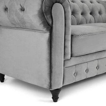 Asya 3 - Piece Velvet Living Room Set