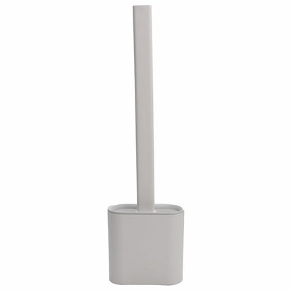 Toilet Brush & Toilet Brush Holdersilicone Soft TPR Cleaning Brush Full Set 2PK