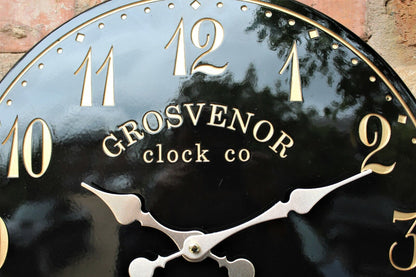 Outdoor Indoor Garden Wall Clock Station Hand Painted Church Clock Home Decor