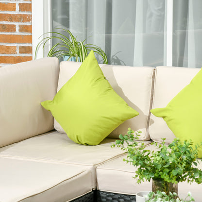 Rattan Outdoor Garden Furniture Patio Corner Sofa Set with Cushions