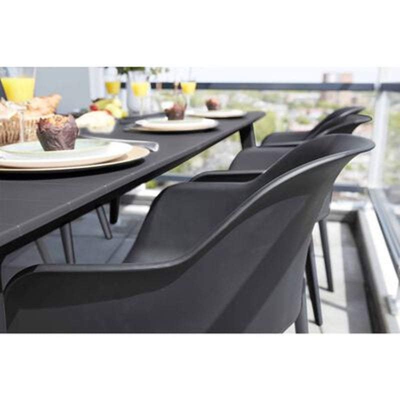 Outdoor Chairs Akola 2 Pcs Graphite