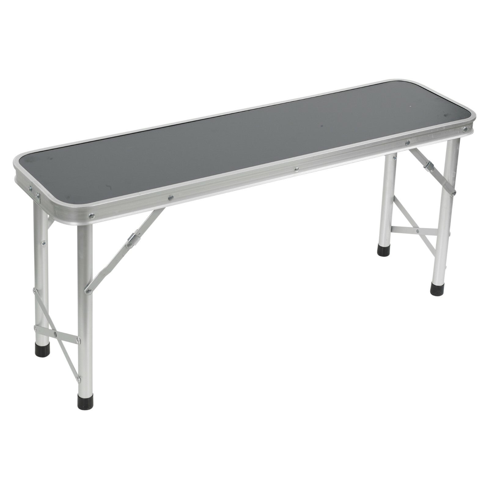 Portable Foldable Camping Picnic Table Bench Set Outdoor Metal BBQ Stool Stable