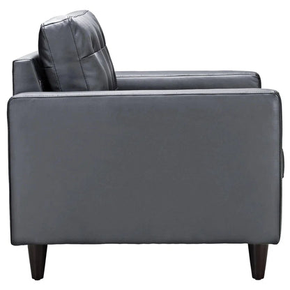 Orfield Leather 2 Piece Living Room Sofa Set