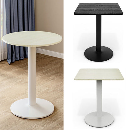 Small Round/Square Dining Table Breakfast Kitchen Living Room Cafe Furniture