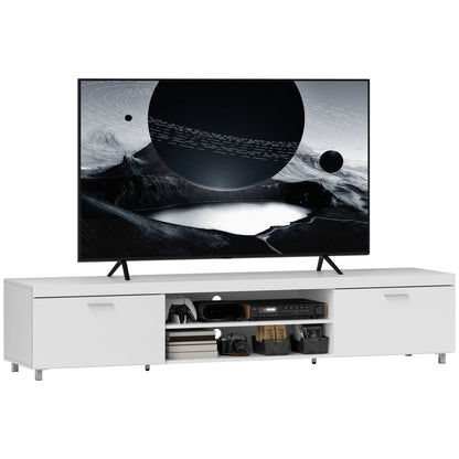 Modern Unit for TV W/ Cabinet Shelf for Living Room
