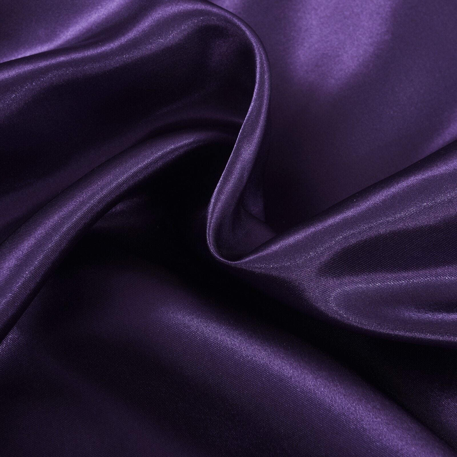 ROOEE 6PCS Satin Silk Complete Bedding Set Fitted Sheet Duvet Cover Pillow Cases