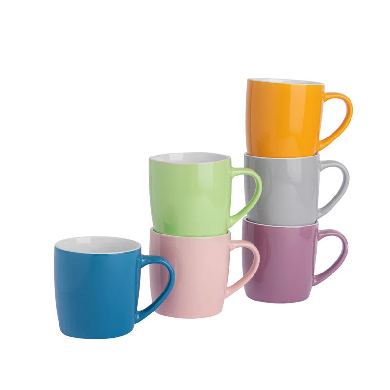 - Coloured Coffee Mugs - 350Ml