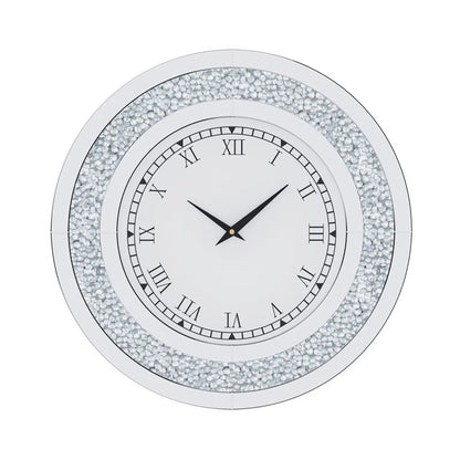 Annwyn Glass Wall Clock