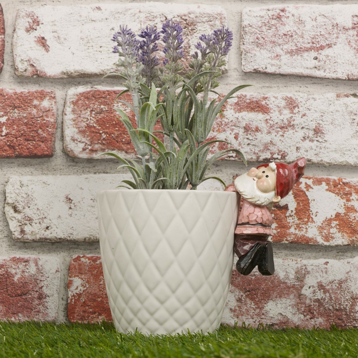 4Pcs Hanging Flower Pot Gift Gnome Indoor Outdoor Garden Decoration Ornaments