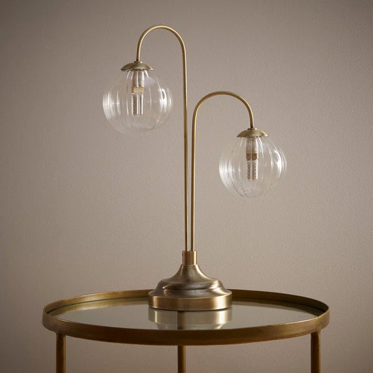 Fokko 41Cm Antique Brass Desk Lamp