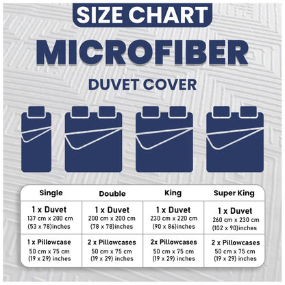 Polyester Geometric Duvet Cover with Pillowcases