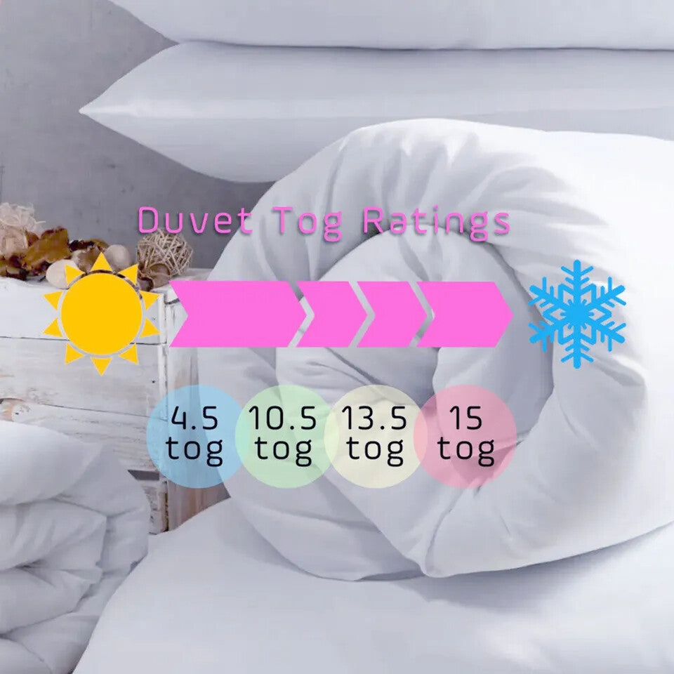 ANTI ALLERGY COROVIN DUVET QUILT 10.5 13.5 15TOG BEDDING SINGLE DOUBLE KING SIZE