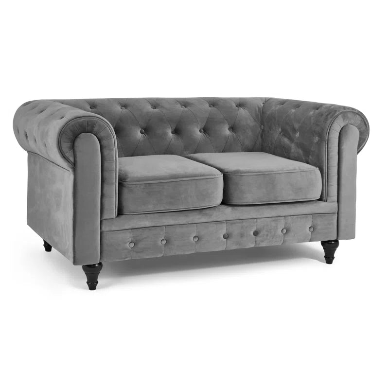 Katherin 2 - Piece Velvet Living Room Set