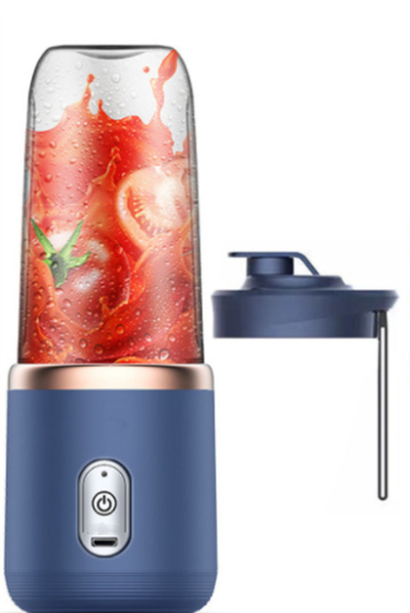 6Blade Portable Blender Mini Juicer Cup Extractor Smoothie USB Charging Fruit Squeezer Blender Food Mixer Ice Crusher Portable Juicer Machine