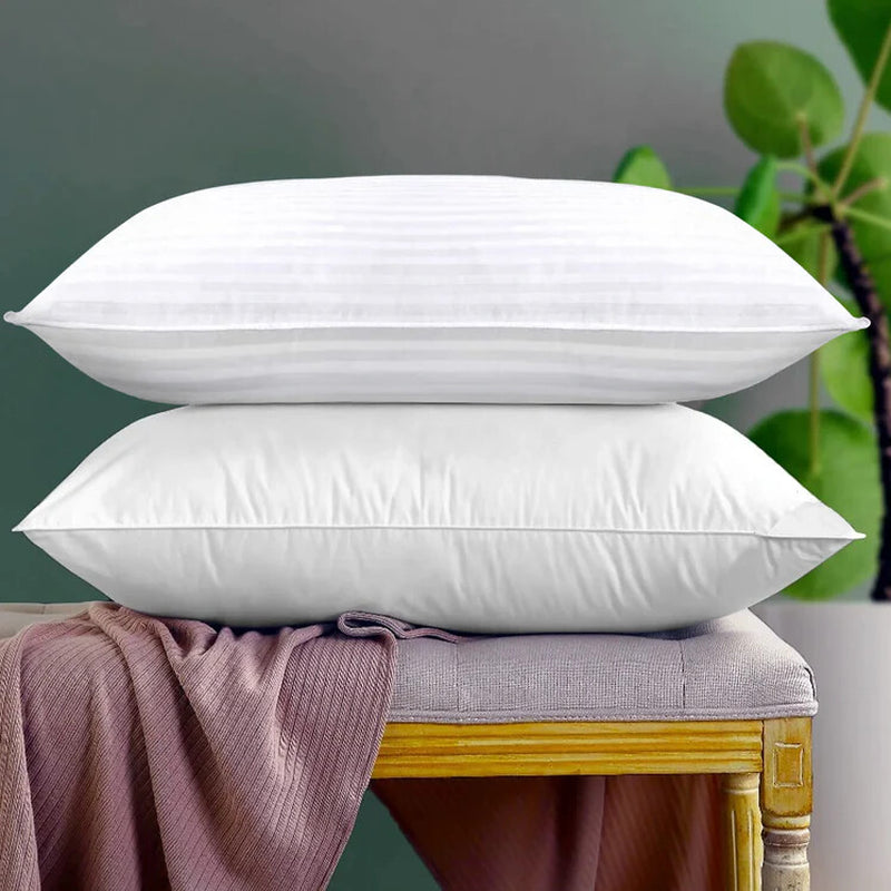 Pack of 4 Zipped WATERPROOF QUILTED Pillow Protectors Hypoallergenic Soft Covers