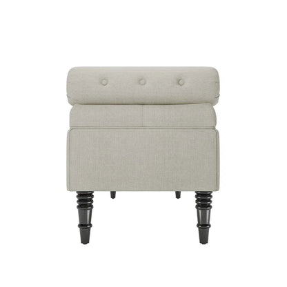 Ethelsville Upholstered Flip Top Storage Bench with Side Arms