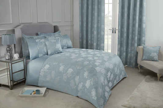 Blossom Satin Floral Bedding with Pillowcases