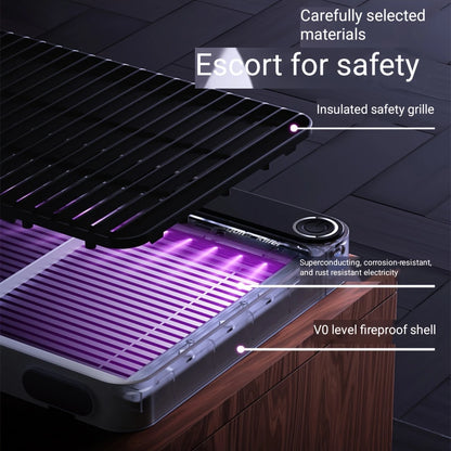 Silent & Powerful Wall-Mounted UV Mosquito Repellent – Compact, Battery-Free, Indoor & Outdoor Use