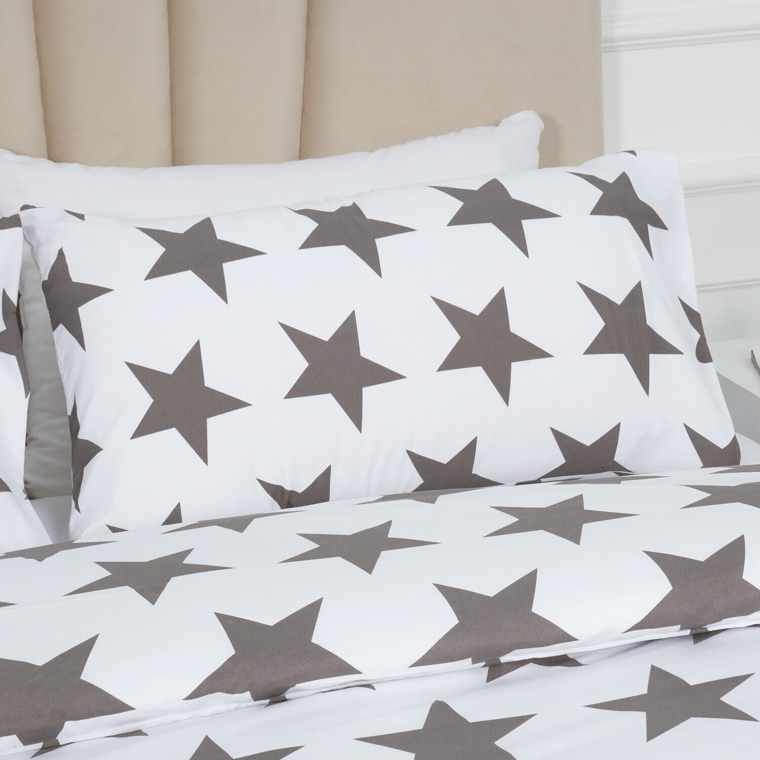 Luxury Reversible Duvet Cover Quilt Cover Bedding Set Single Double King Size